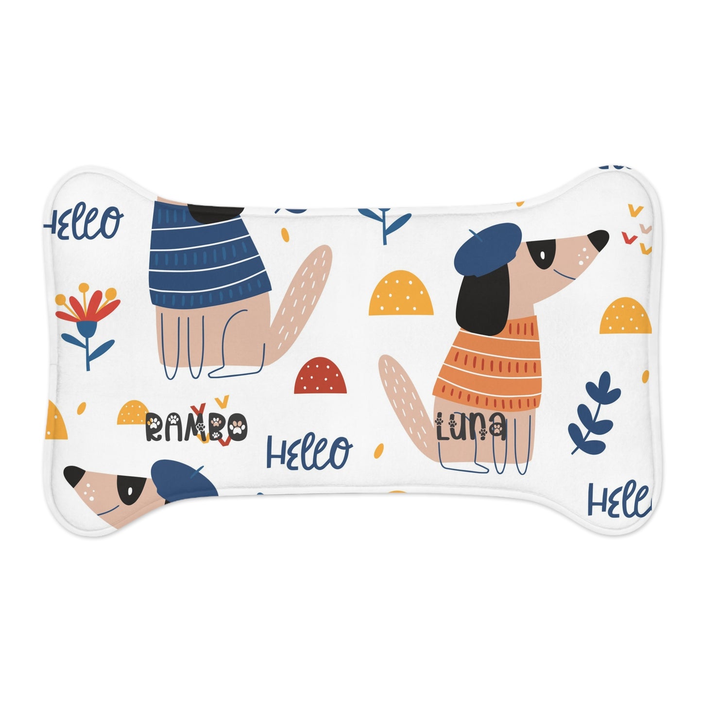 Alfombrilla para alimentación de perros