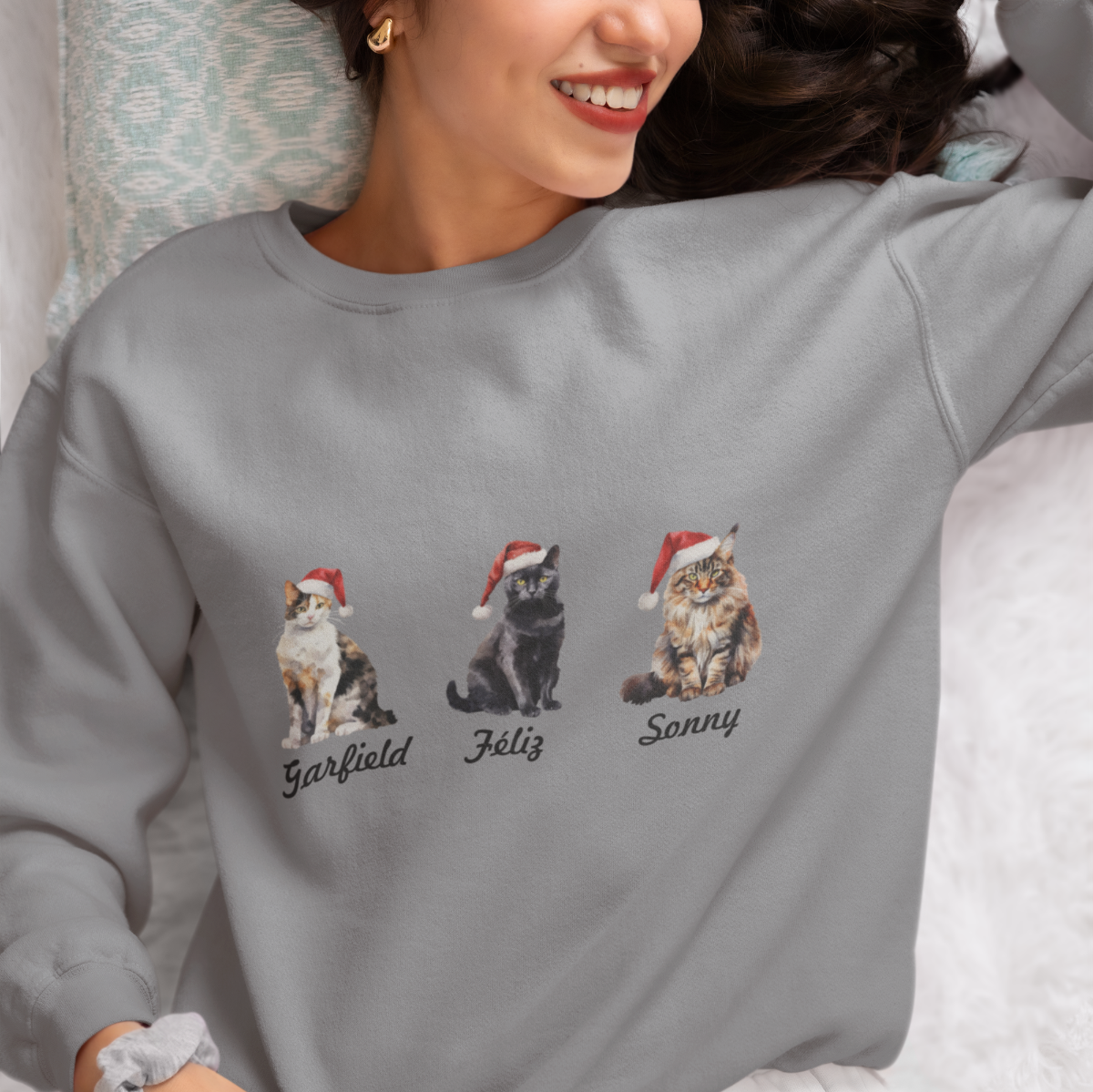 Personalized Cat Sweatshirt