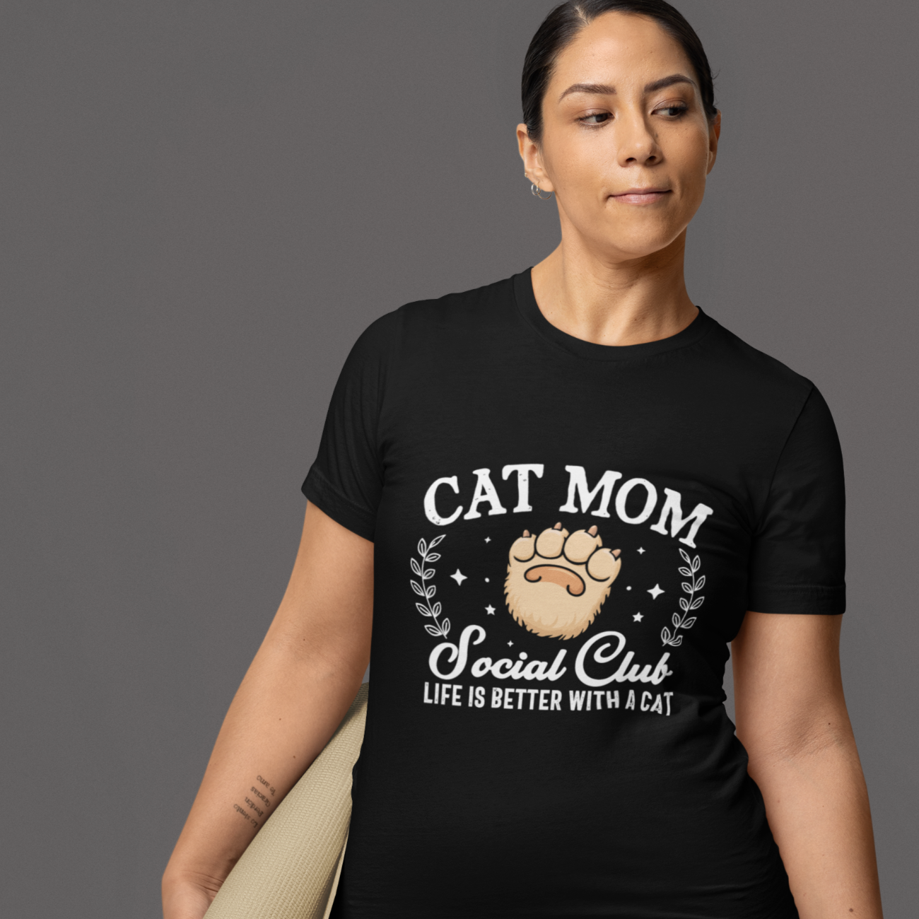 Cat Mom Unisex Tee Dog Social Club