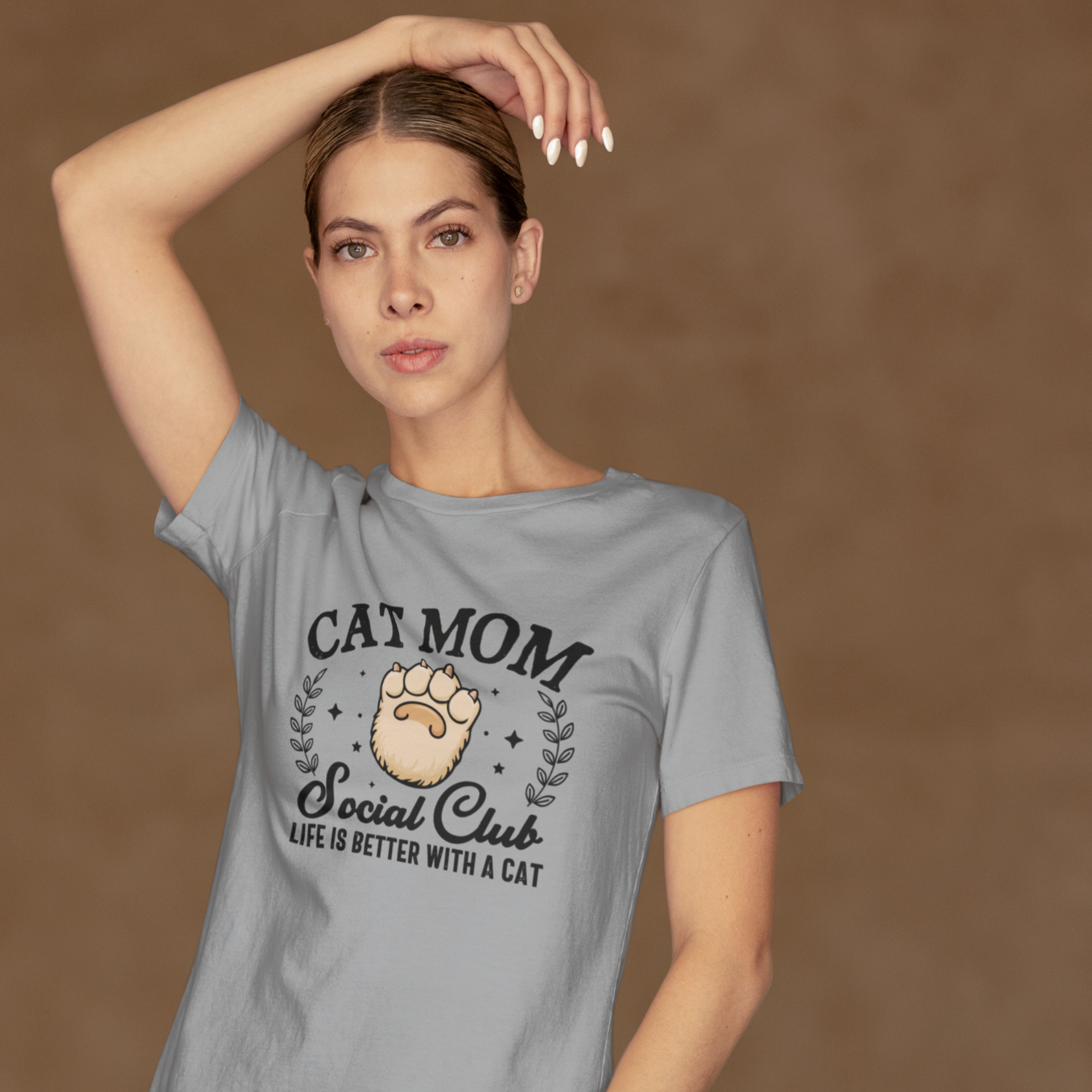 Cat Mom Unisex Tee Dog Social Club