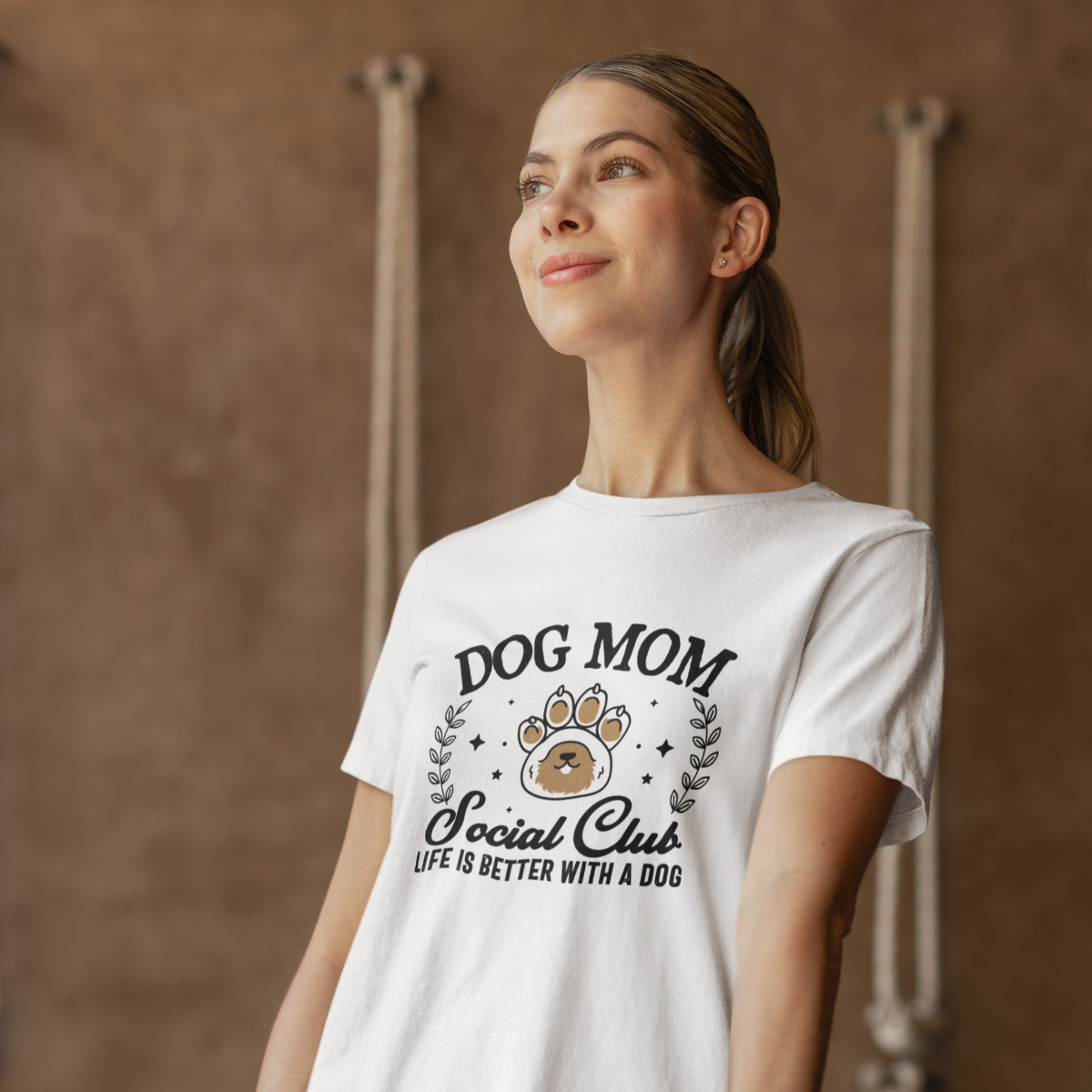 Dog Mom Social Club Unisex Heavy Cotton Tee