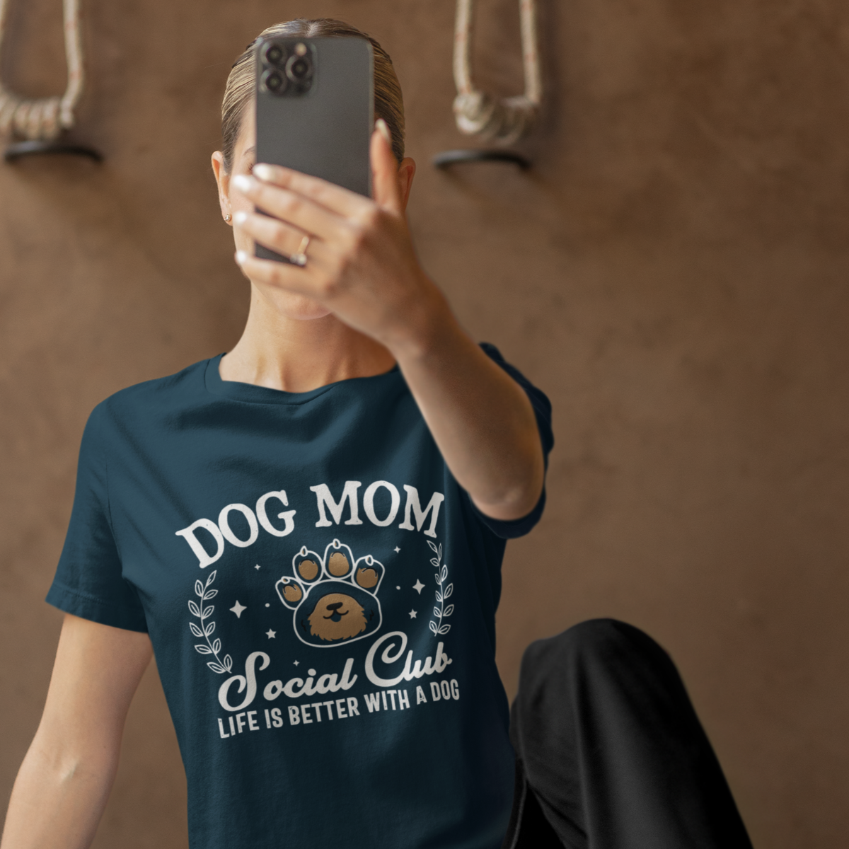 Dog Mom Social Club Unisex Heavy Cotton Tee