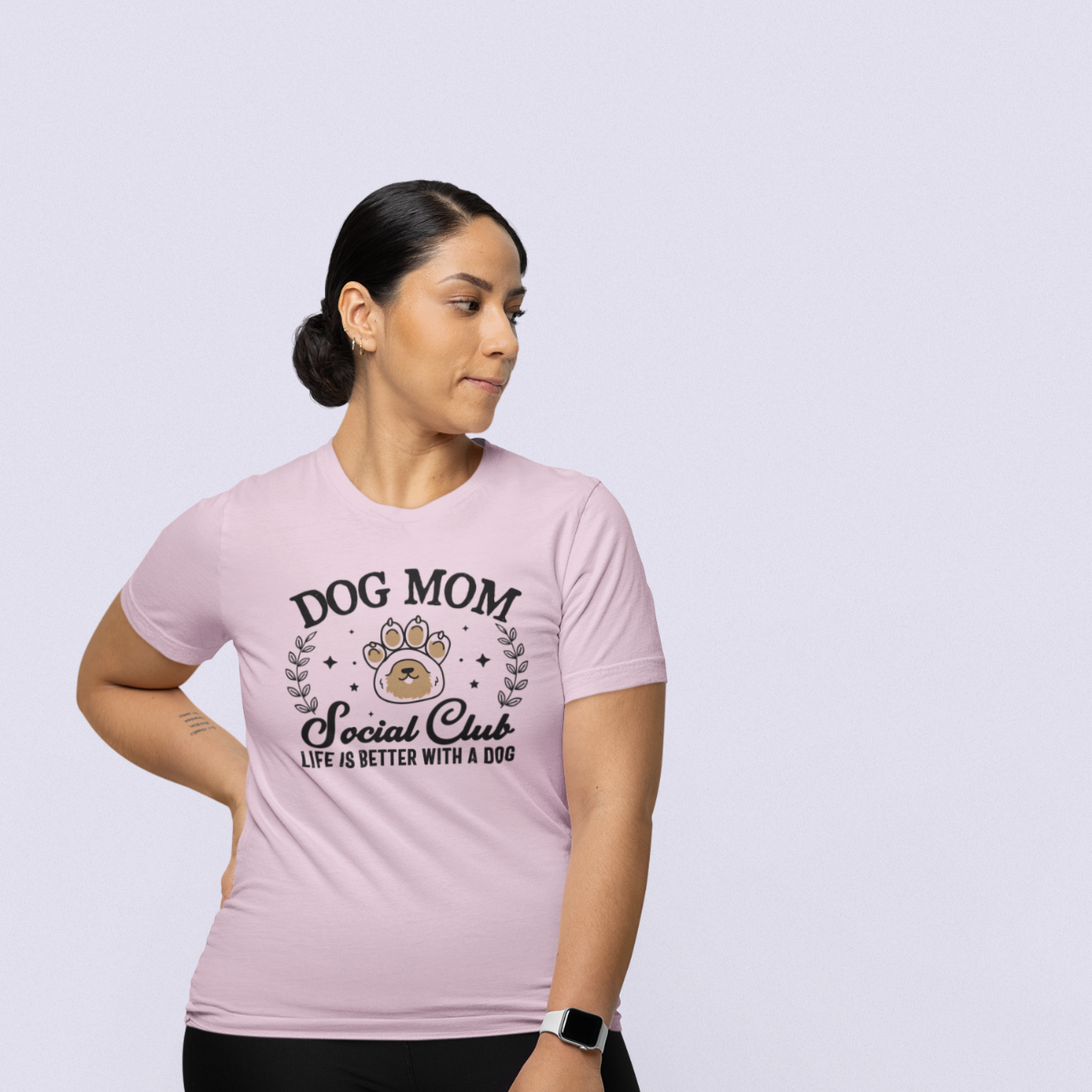 Dog Mom Social Club Unisex Heavy Cotton Tee
