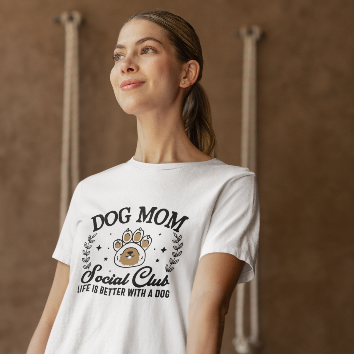Dog Mom Social Club Unisex Heavy Cotton Tee