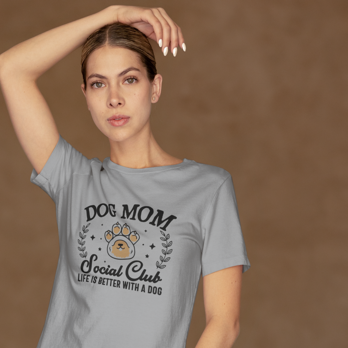 Dog Mom Social Club Unisex Heavy Cotton Tee