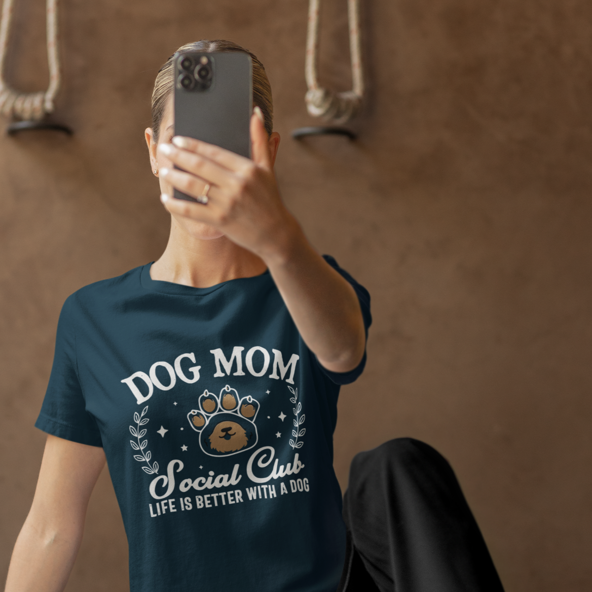 Dog Mom Social Club Unisex Heavy Cotton Tee