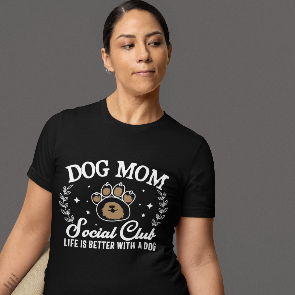 Dog Mom Social Club Unisex Heavy Cotton Tee