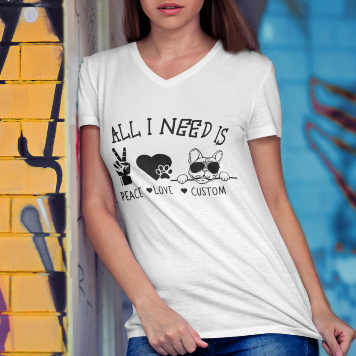 Personalized Frenchie shirt for Frenchie lovers