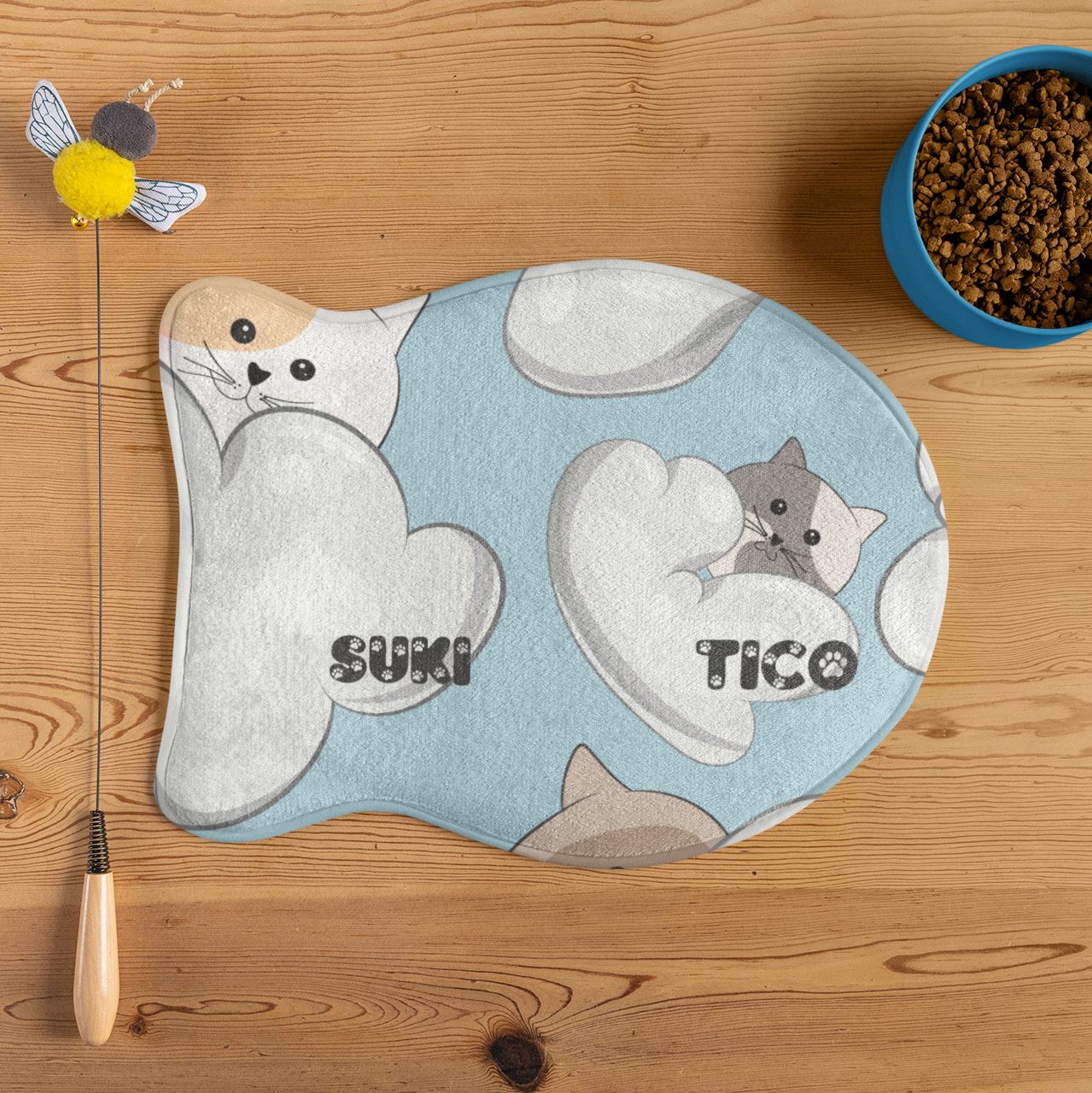 Trendy PET Feeding Mat ❤️ - Personalized Cute Design