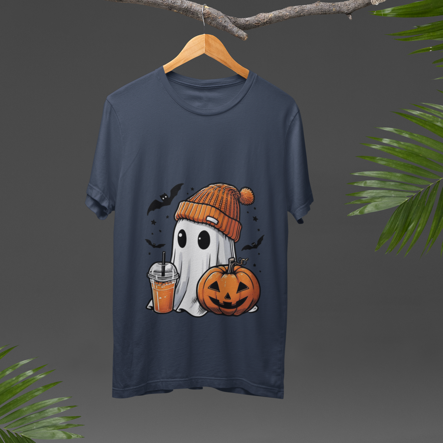 Halloween Ghost Shirt, Cute Comfort Colors Tee