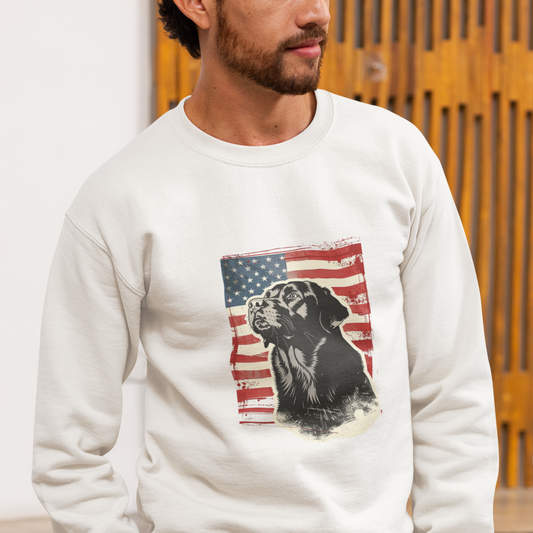 Labrador Patriotic Sweatshirt