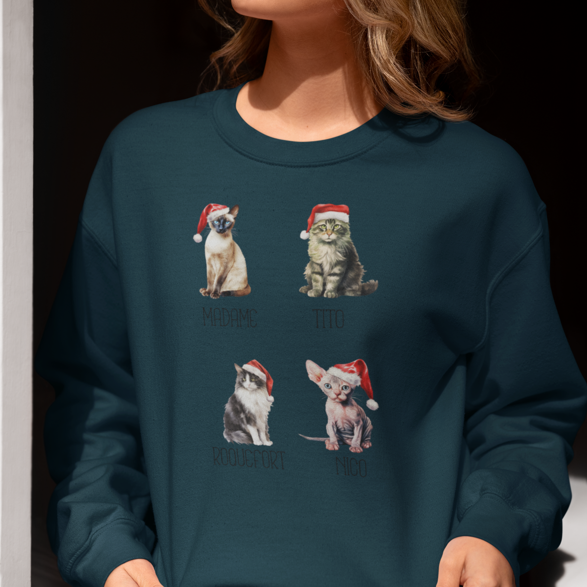 Personalized Cat Sweatshirt