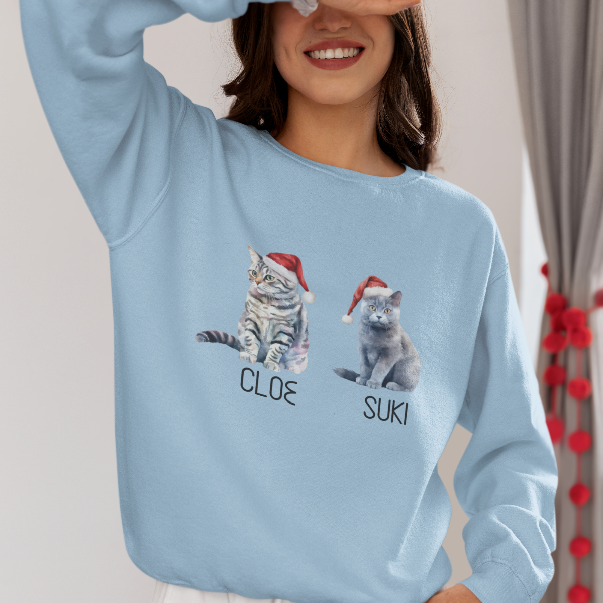 Personalized Cat Sweatshirt