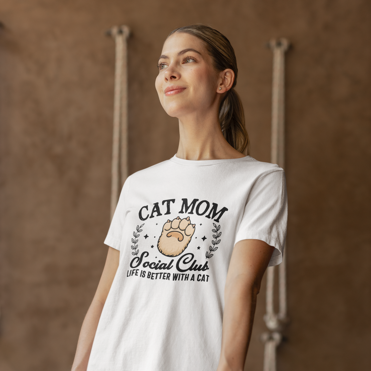 Cat Mom Unisex Tee Dog Social Club