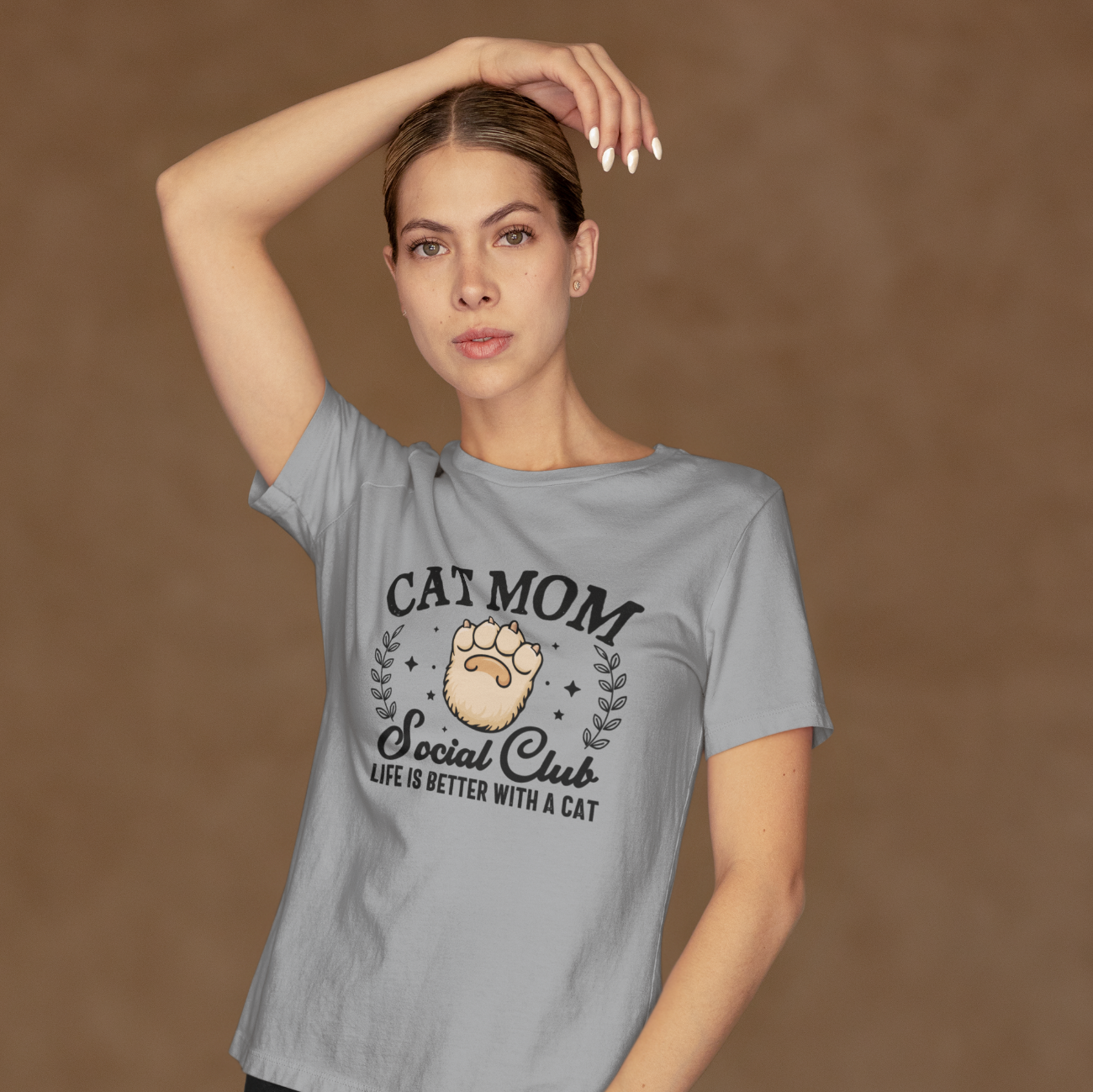Cat Mom Unisex Tee Dog Social Club