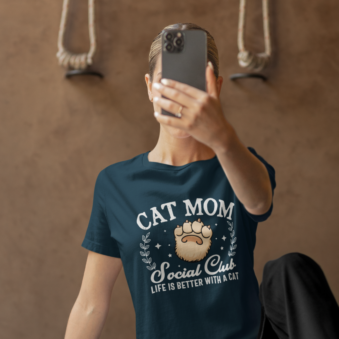 Cat Mom Unisex Tee Dog Social Club