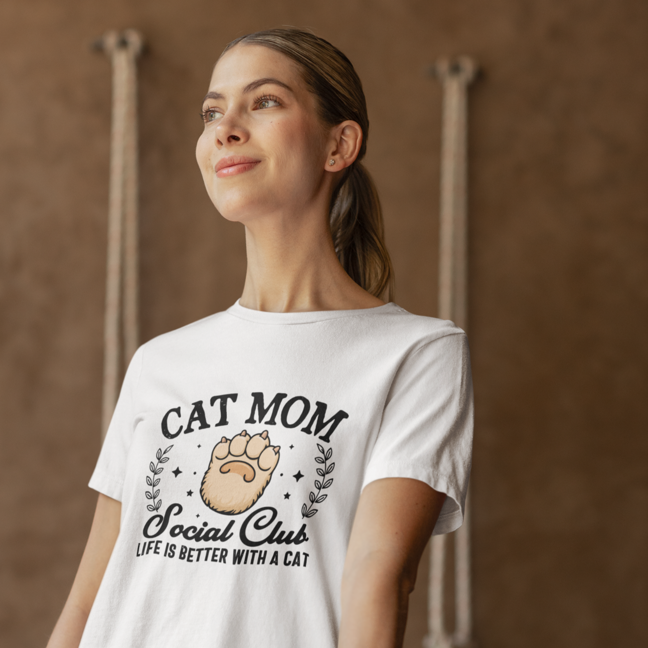 Cat Mom Unisex Tee Dog Social Club