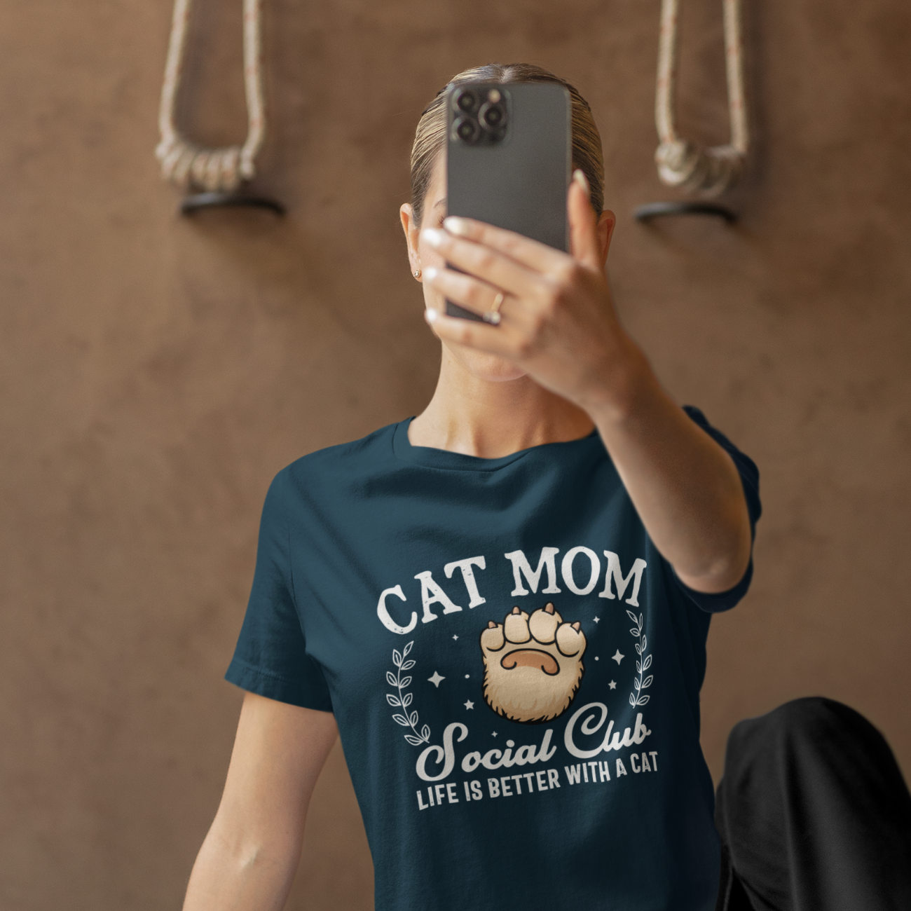 Cat Mom Unisex Tee Dog Social Club