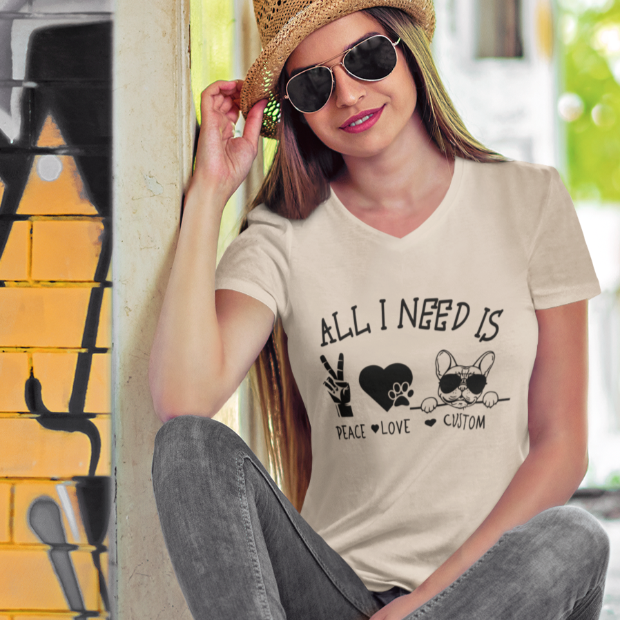 Personalized  Frenchie shirt for Frenchie lovers