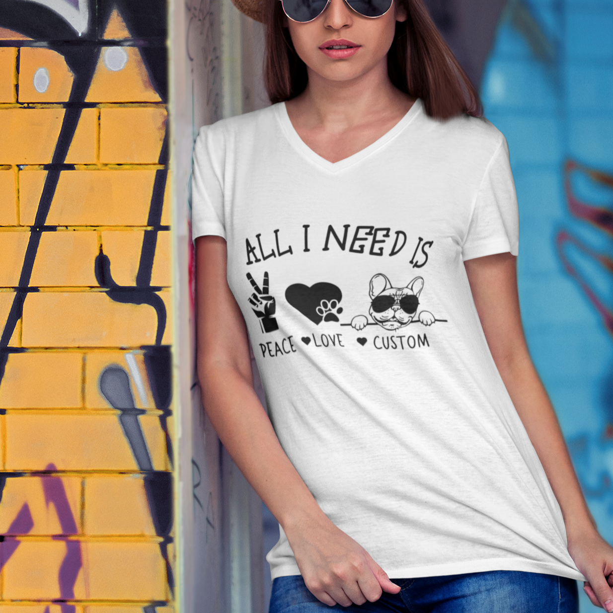Personalized  Frenchie shirt for Frenchie lovers