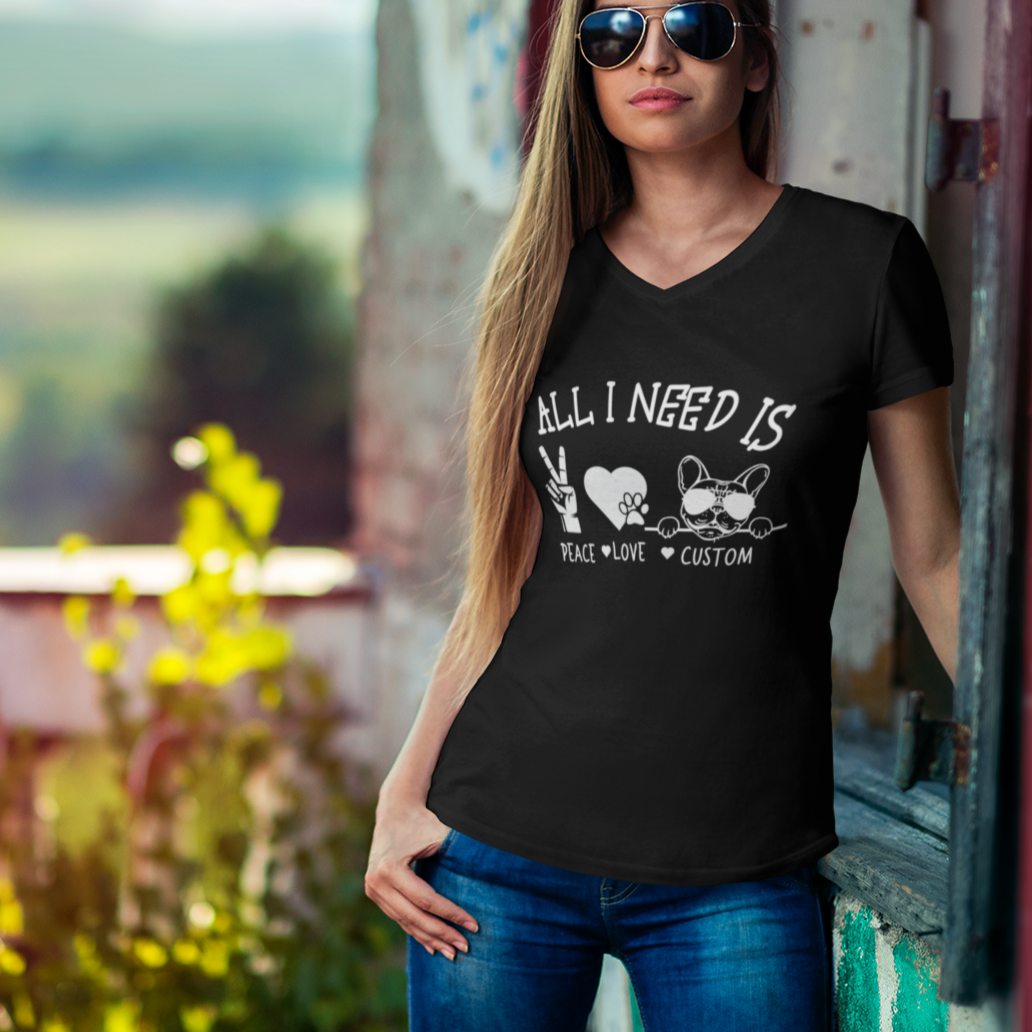 Personalized  Frenchie shirt for Frenchie lovers