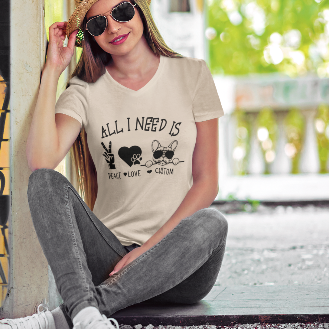Personalized  Frenchie shirt for Frenchie lovers