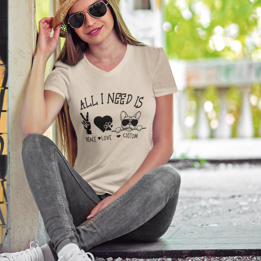 Personalized  Frenchie shirt for Frenchie lovers