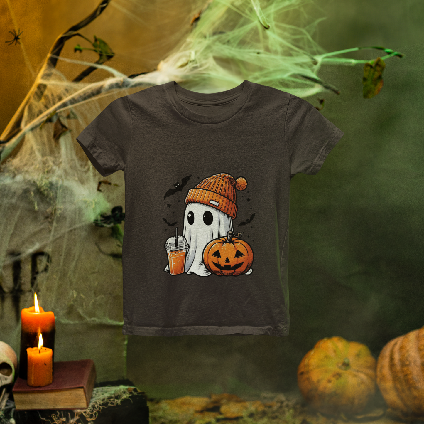 Halloween Ghost Shirt, Cute Comfort Colors Tee